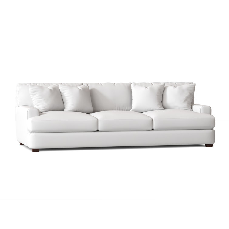 Wayfair Custom Upholstery™ Emilio 90'' Recessed Arm Sofa with